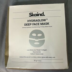 NIB! Skaind Hydraglow Deep Face Mask - brand new, unopened, 9 masks in box!
